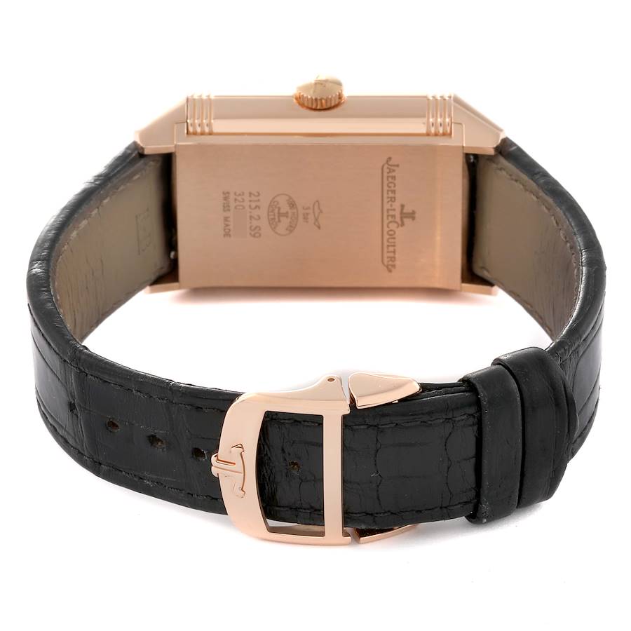 Jaeger LeCoultre Reverso Duoface Rose Gold Mens Watch 215.2.S9 Q3832420