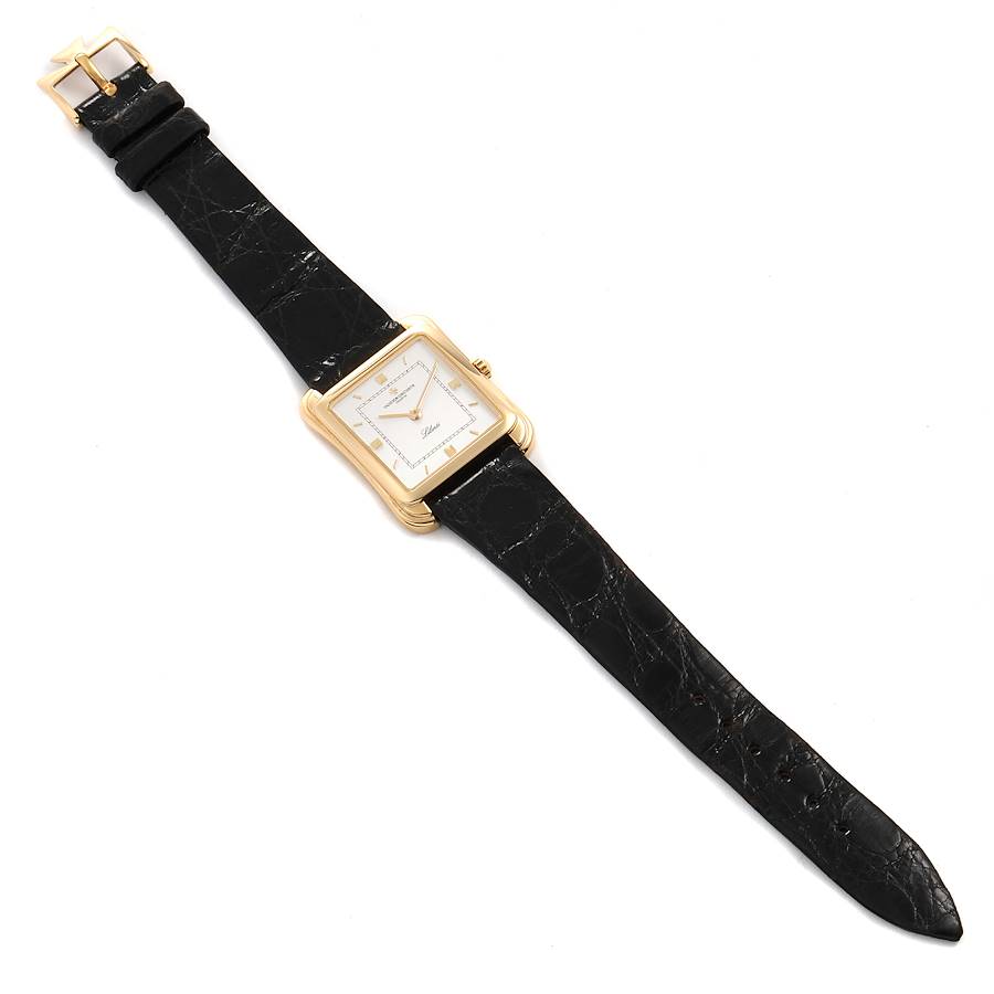 Vacheron Constantin Liberte 18K Yellow Gold Silver Dial Mens Watch 31100