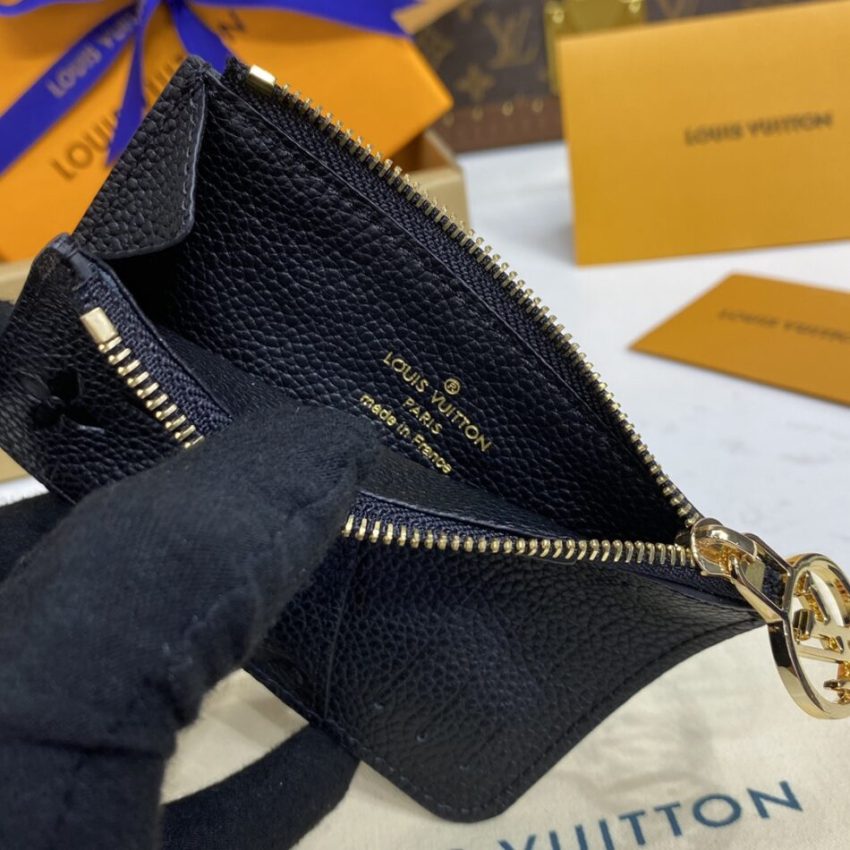 Louis Vuitton Romy Card Holder Black