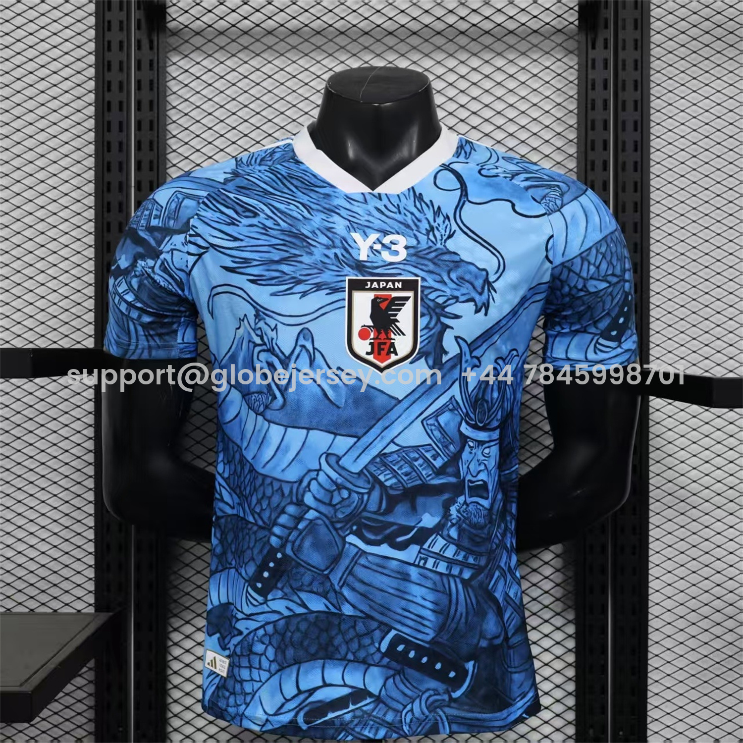 Japan 25-26 Y3 Samurai And Dragon Special Jersey - Player Version