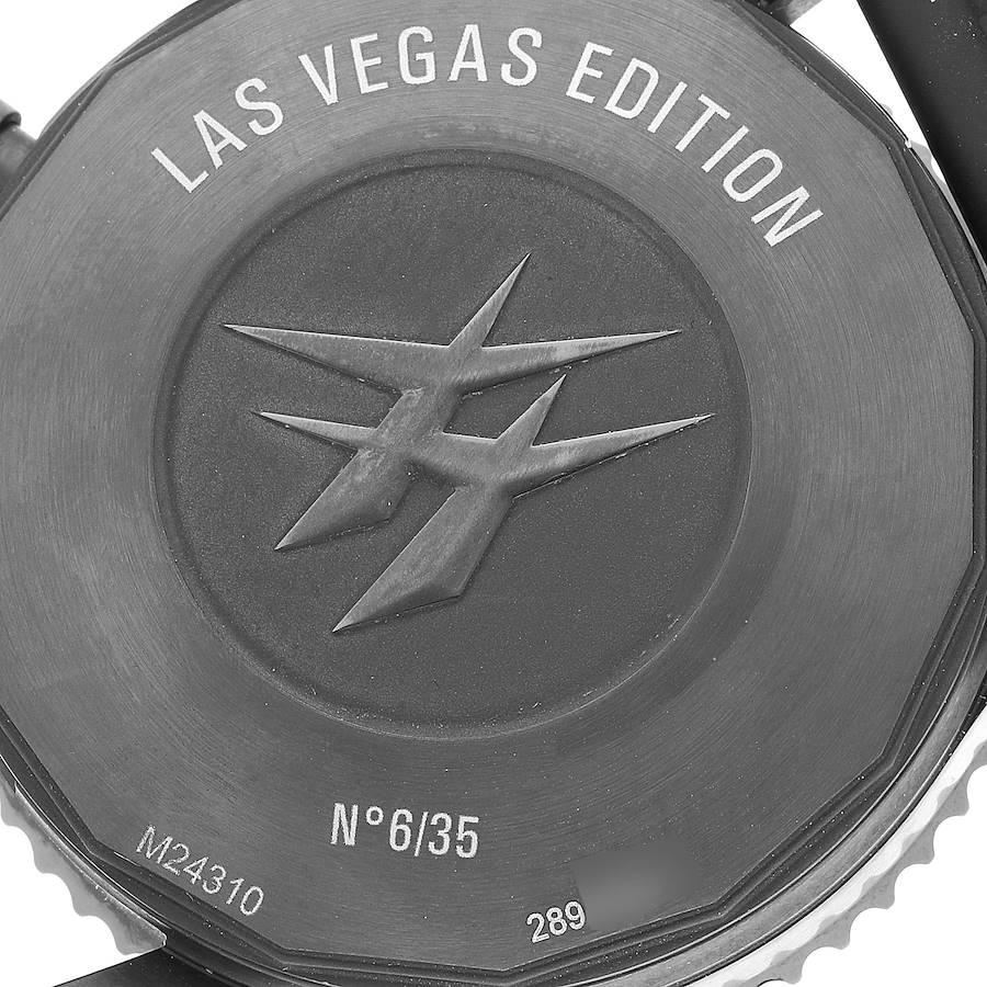Breitling Chronoliner Las Vegas Edition Blacksteel Mens Watch M24310