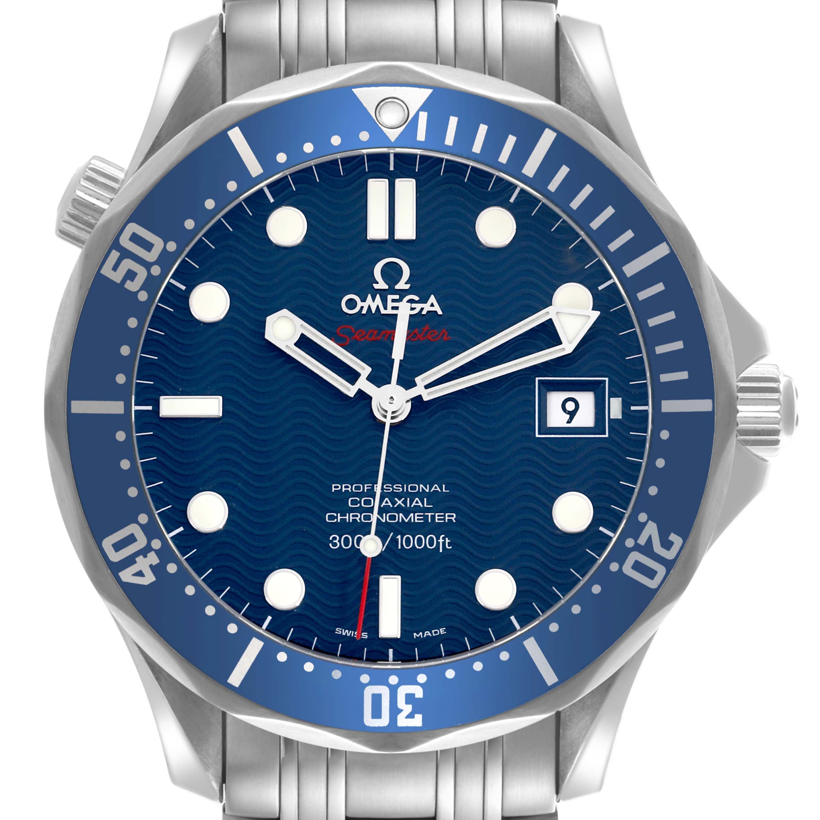 Omega Seamaster Diver 300M Steel Mens Watch 41.0 MM 2220.80.00