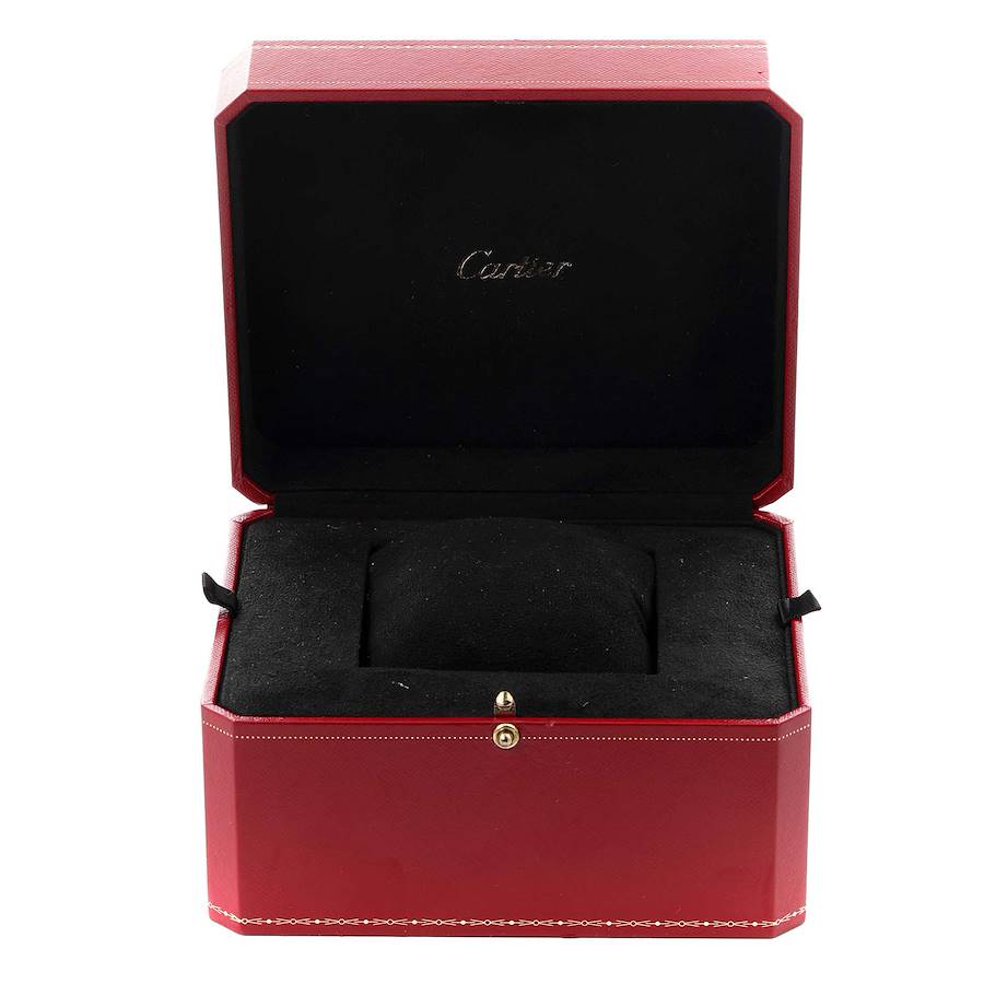 Cartier Ballon Bleu Panthere Motif Limited Edition White Gold Diamond Watch HPI00478
