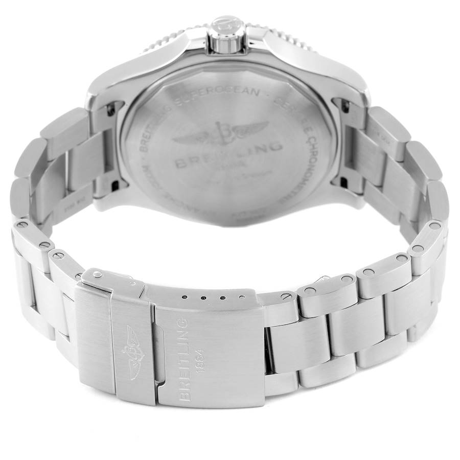 Breitling Superocean II Blue Dial Steel Mens Watch A17367