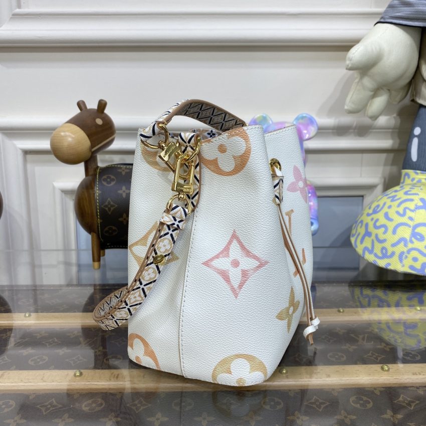 Replica Louis Vuitton Neonoe Bb White Apricot