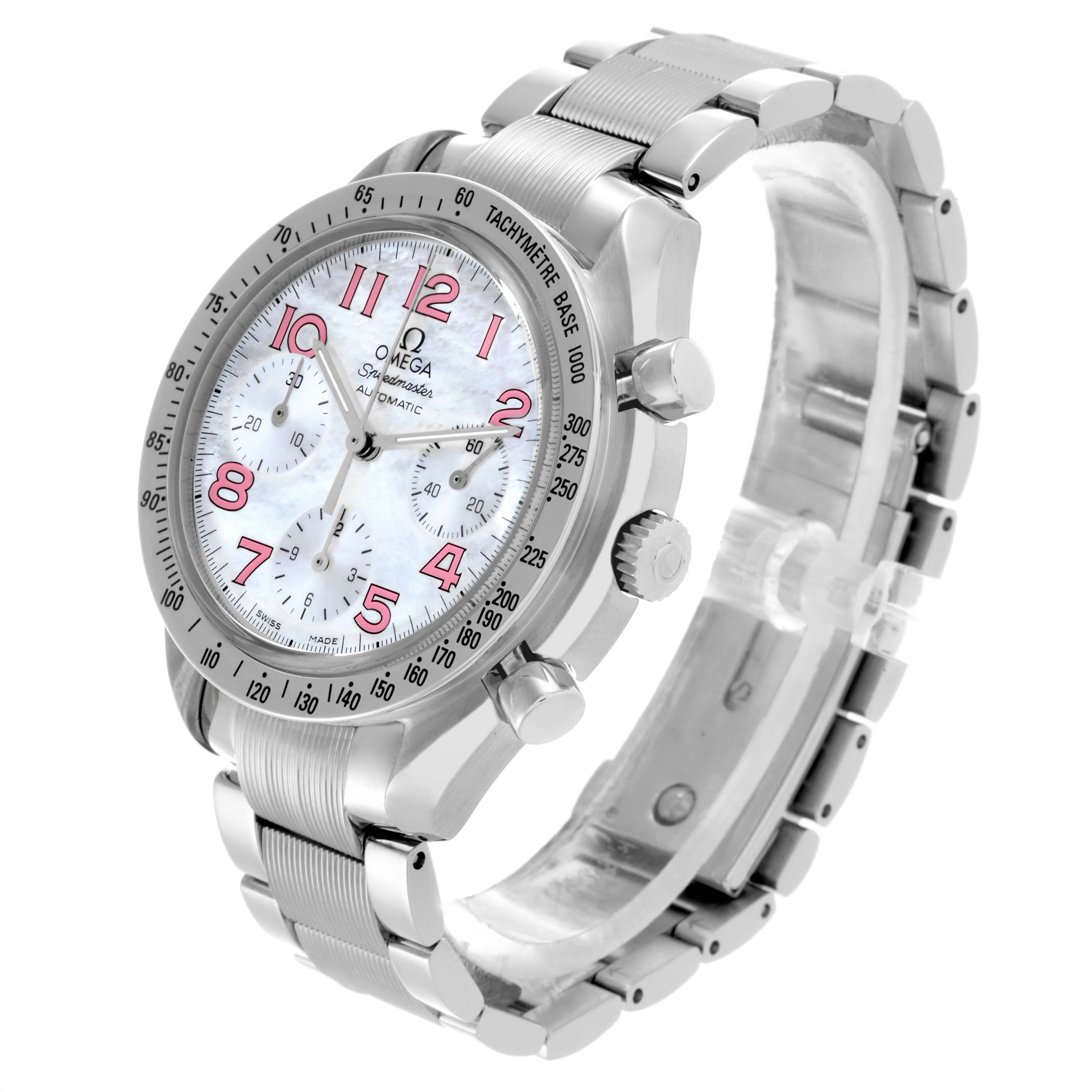 Omega Speedmaster MOP Dial Steel Mens Watch 39.0 MM 3534.74.00