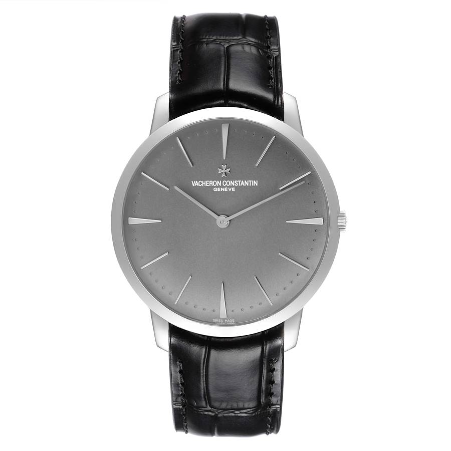 Vacheron Constantin Patrimony Grand Taille Platinum Mens Watch 81180