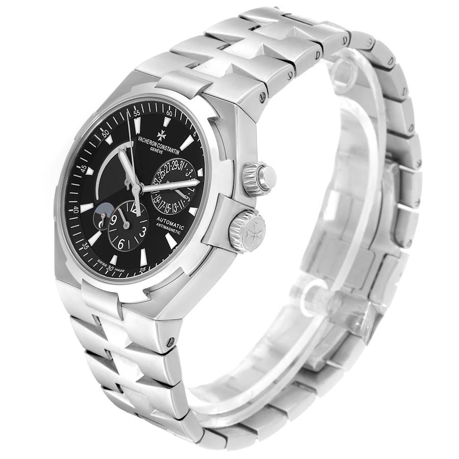 Vacheron Constantin Overseas Dual Time Steel Mens Watch 47450