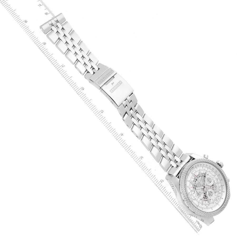 Breitling Bentley B06 Silver Dial Chronograph Mens Watch AB0611