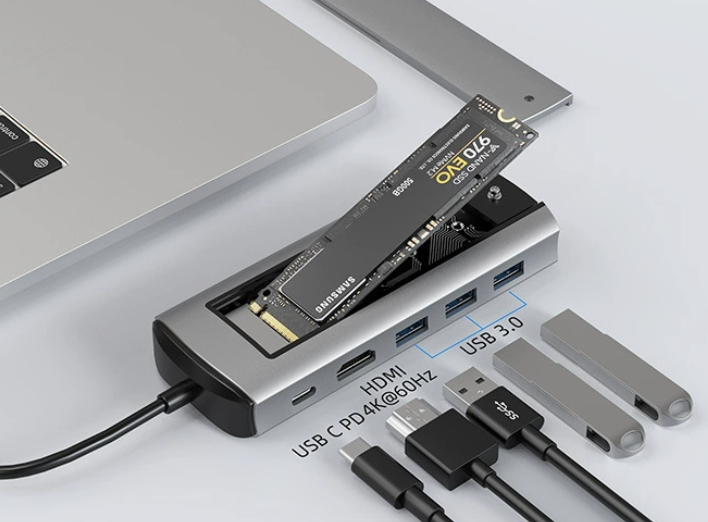 SSD Enclosure Docking Station