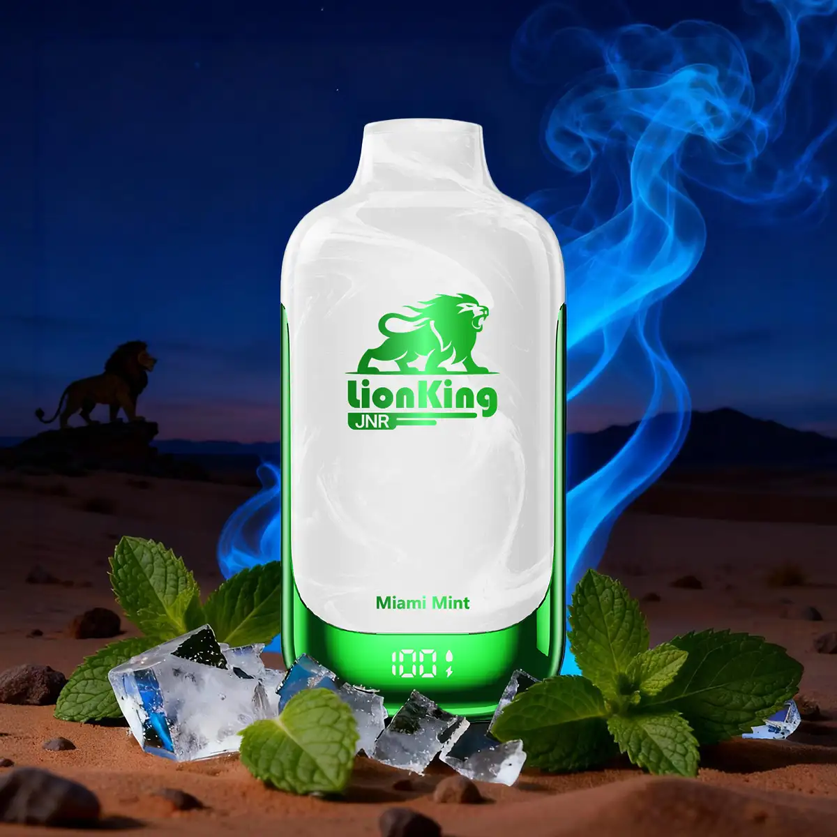Miami Mint - JNR Lion King 50000 Puff Disposable Vape - JNR Vape US