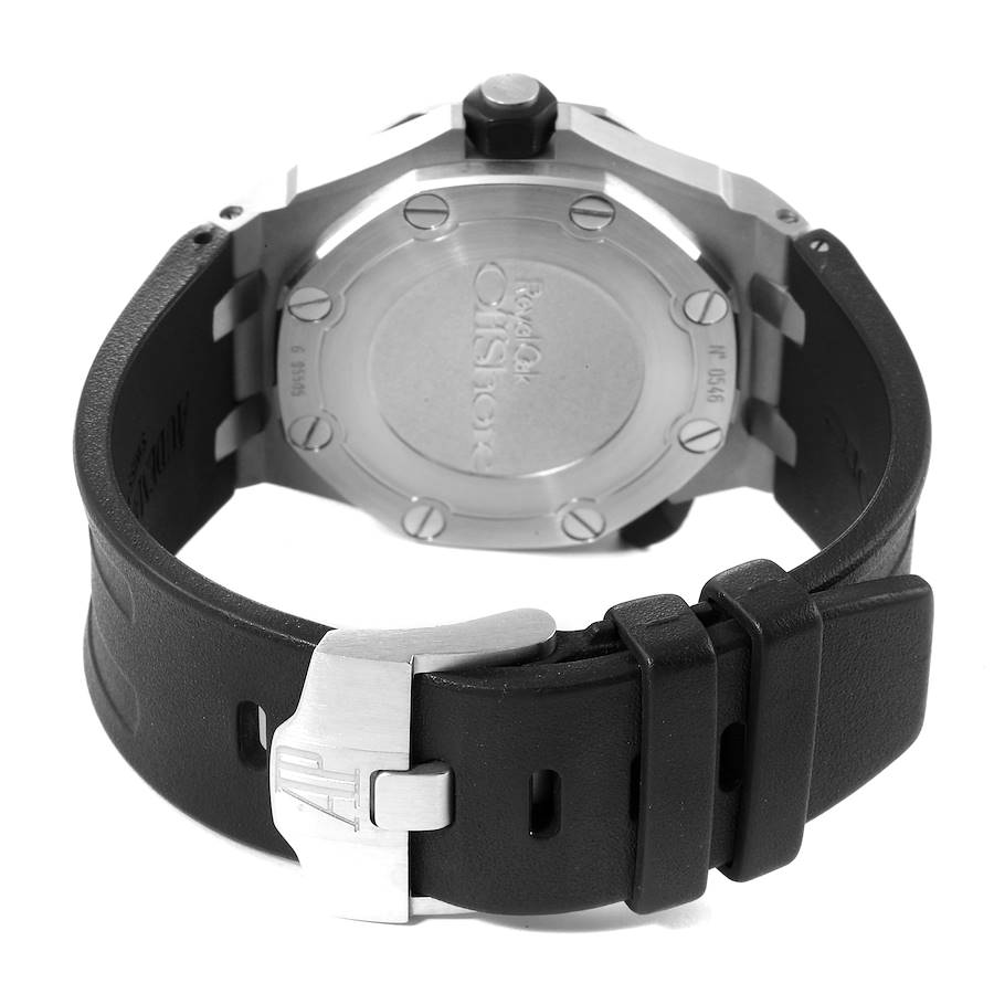 Audemars Piguet Royal Oak Offshore Diver Black Dial Mens Watch 15703