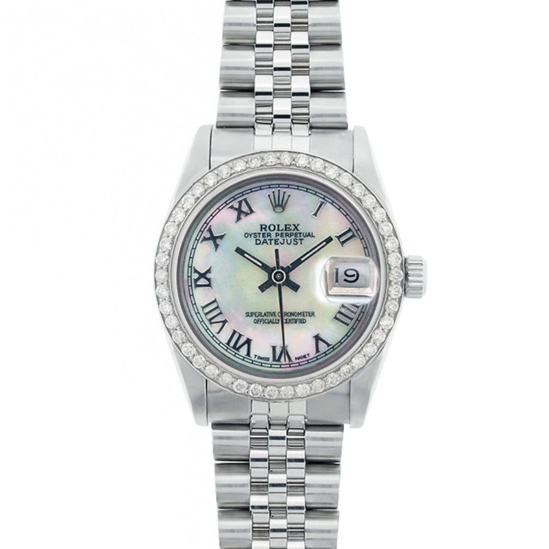 Rolex Datejust Watches His & Hers Stainless Steel Mother Of Pearl 90'S Models(HH03)