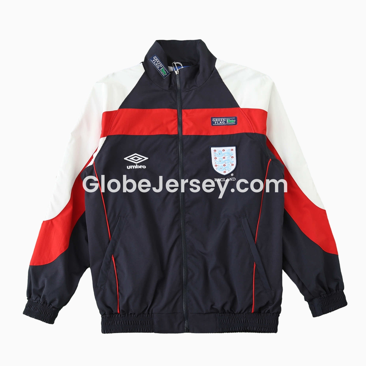 Retro England 1998 Windbreaker - Black