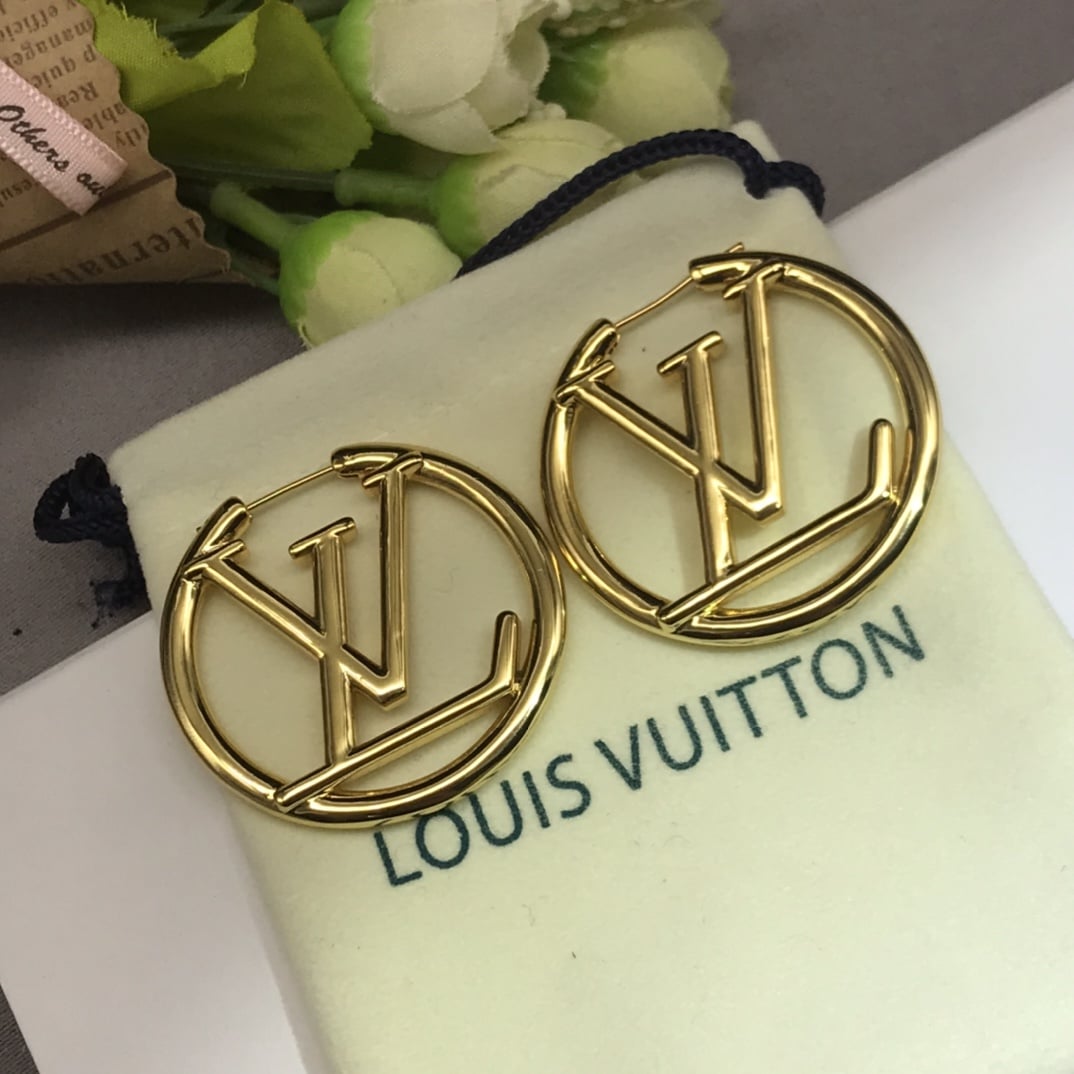 Louis Vuitton Louise Hoop Earrings M64288