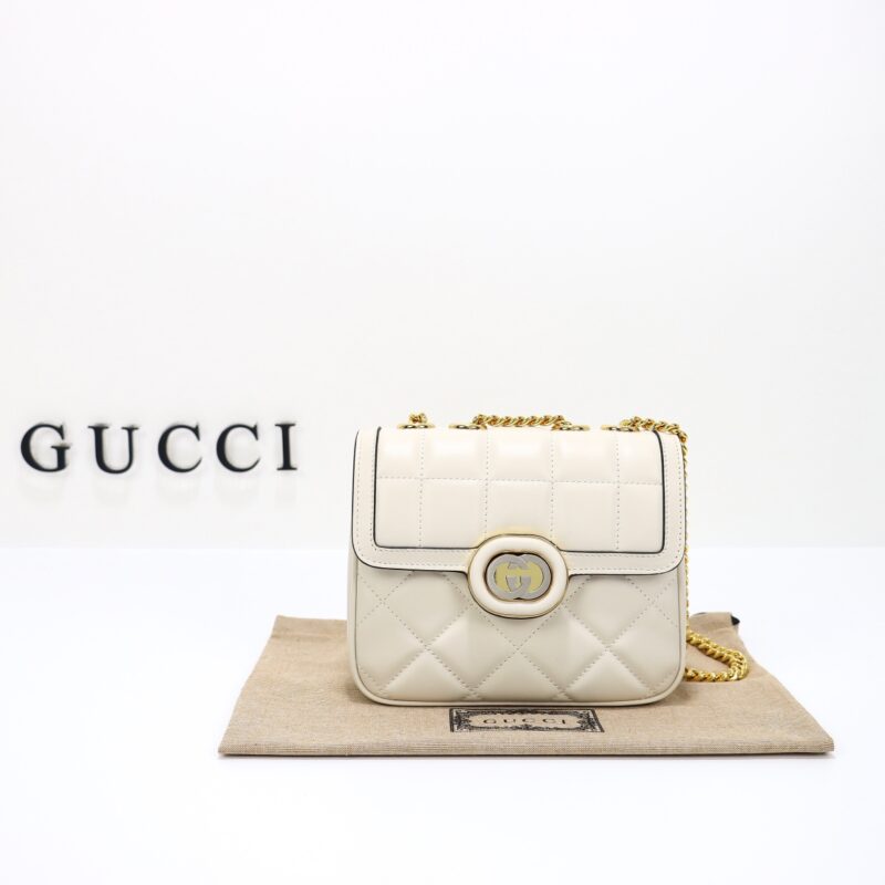 Replica Gucci Gucci Deco Double G White
