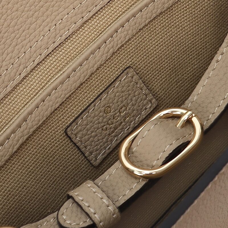 Replica Gucci Jackie Tote Hook Closure Beige