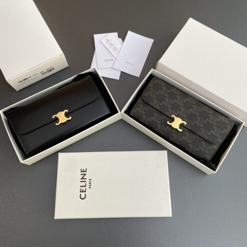 Celine Triumphe Long  Wallet