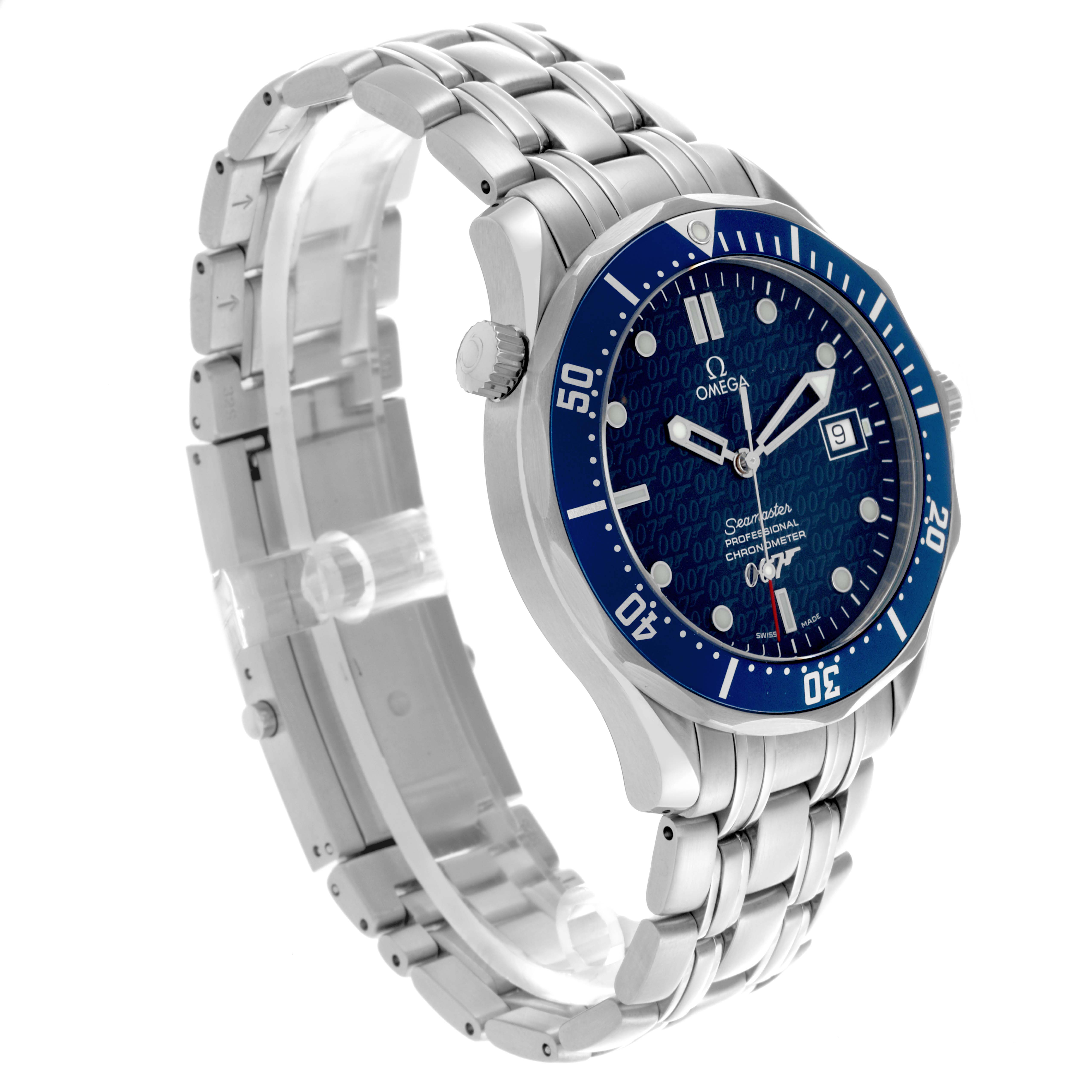 Omega Seamaster 40 Years James Bond LE Steel Mens Watch 41.5 MM 2537.80.00