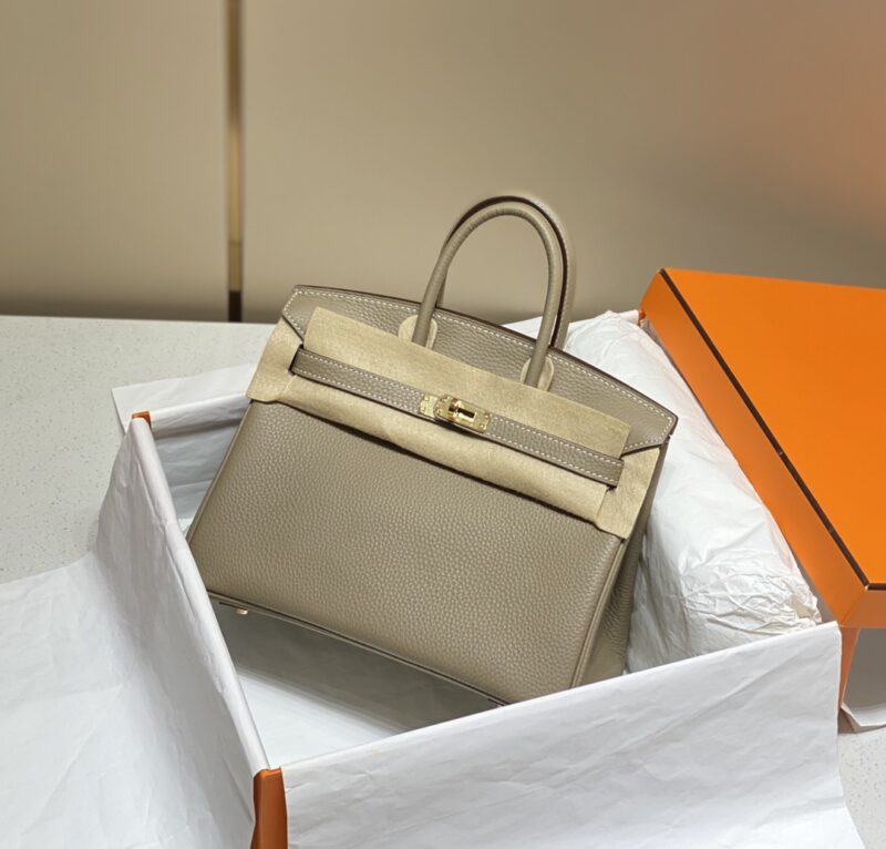 Replica Hermès Birkin Turtledove Silver