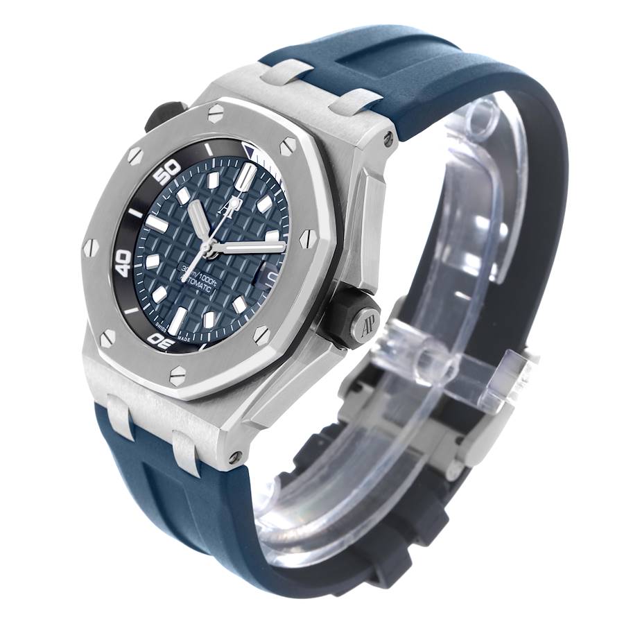 Audemars Piguet Royal Oak Offshore Diver Steel Mens Watch 15720ST