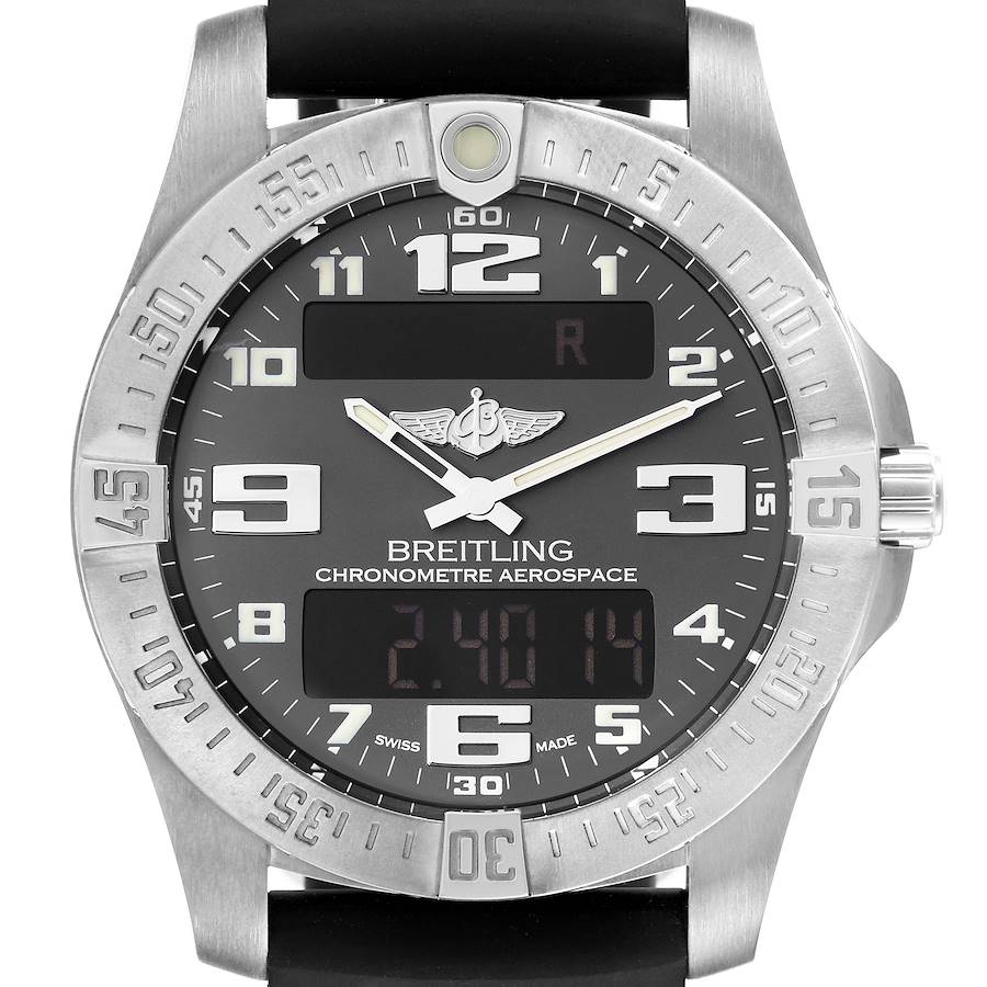 Breitling Aerospace Titanium Perpetual Alarm Mens Watch E79363
