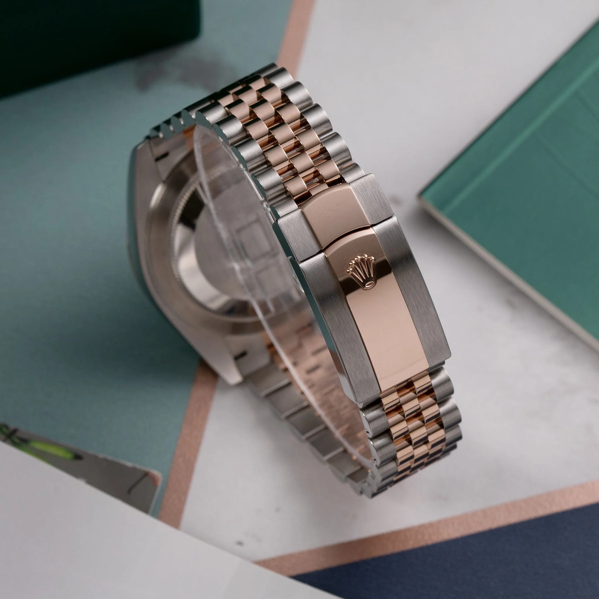 Rolex Datejust 41mm Jubilee Automatic Rose Gold & Steel Watch 126331