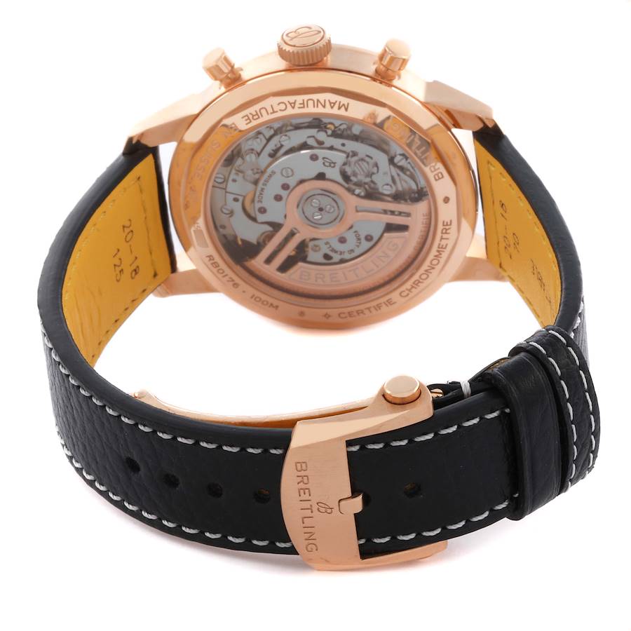 Breitling Top Time Rose Gold Mens Watch RB0176
