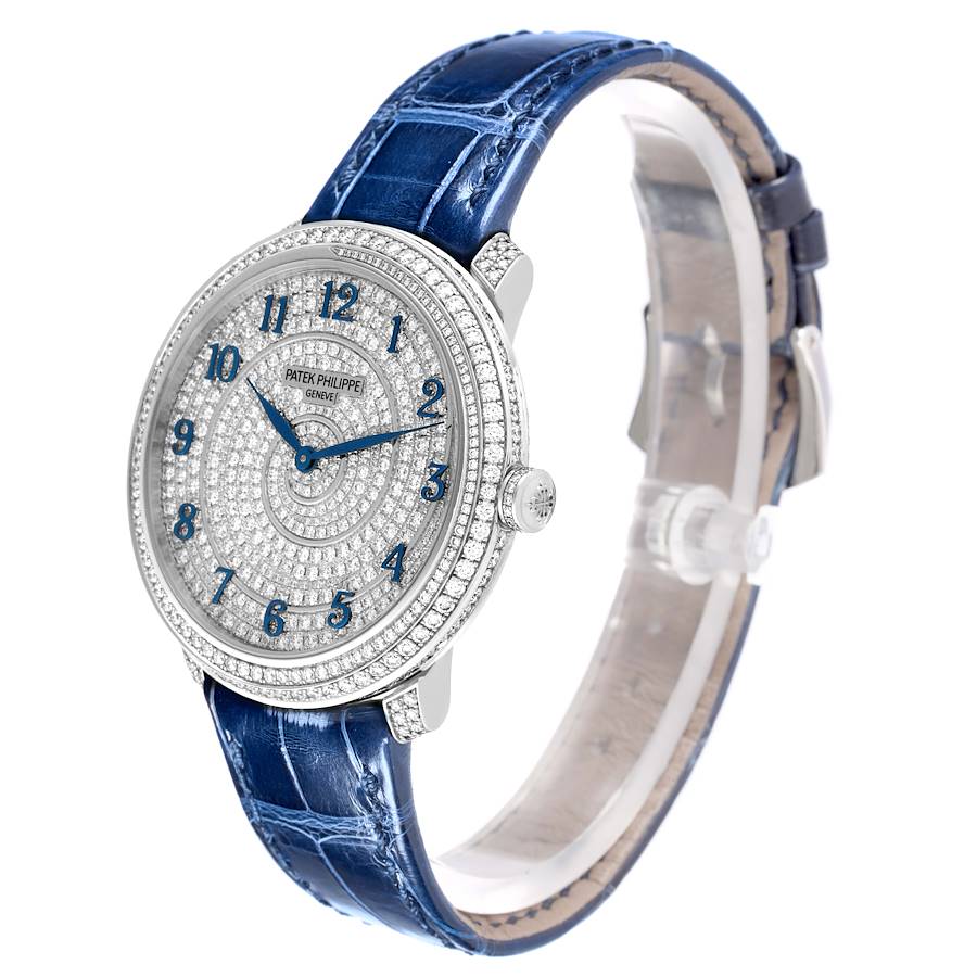 Patek Philippe Calatrava Diamond Ribbon Joaillerie 36.5mm Reference : 4978/400G-001