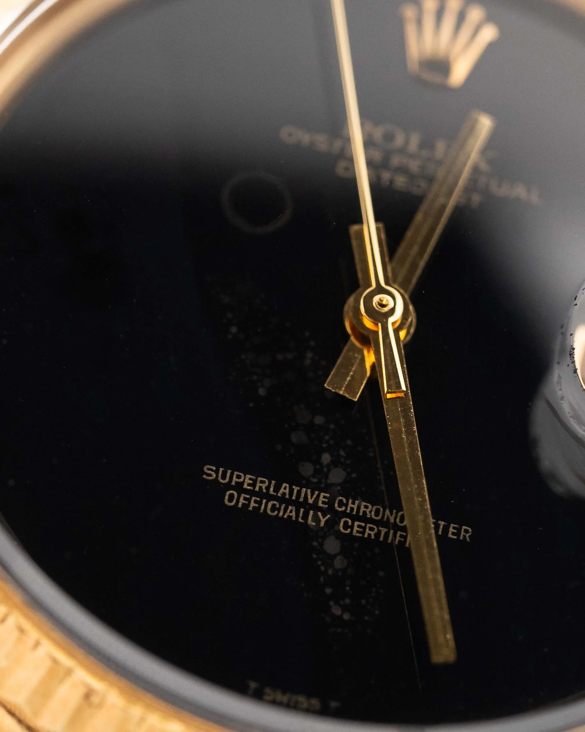 Rolex Datejust 1601 Onyx 1969