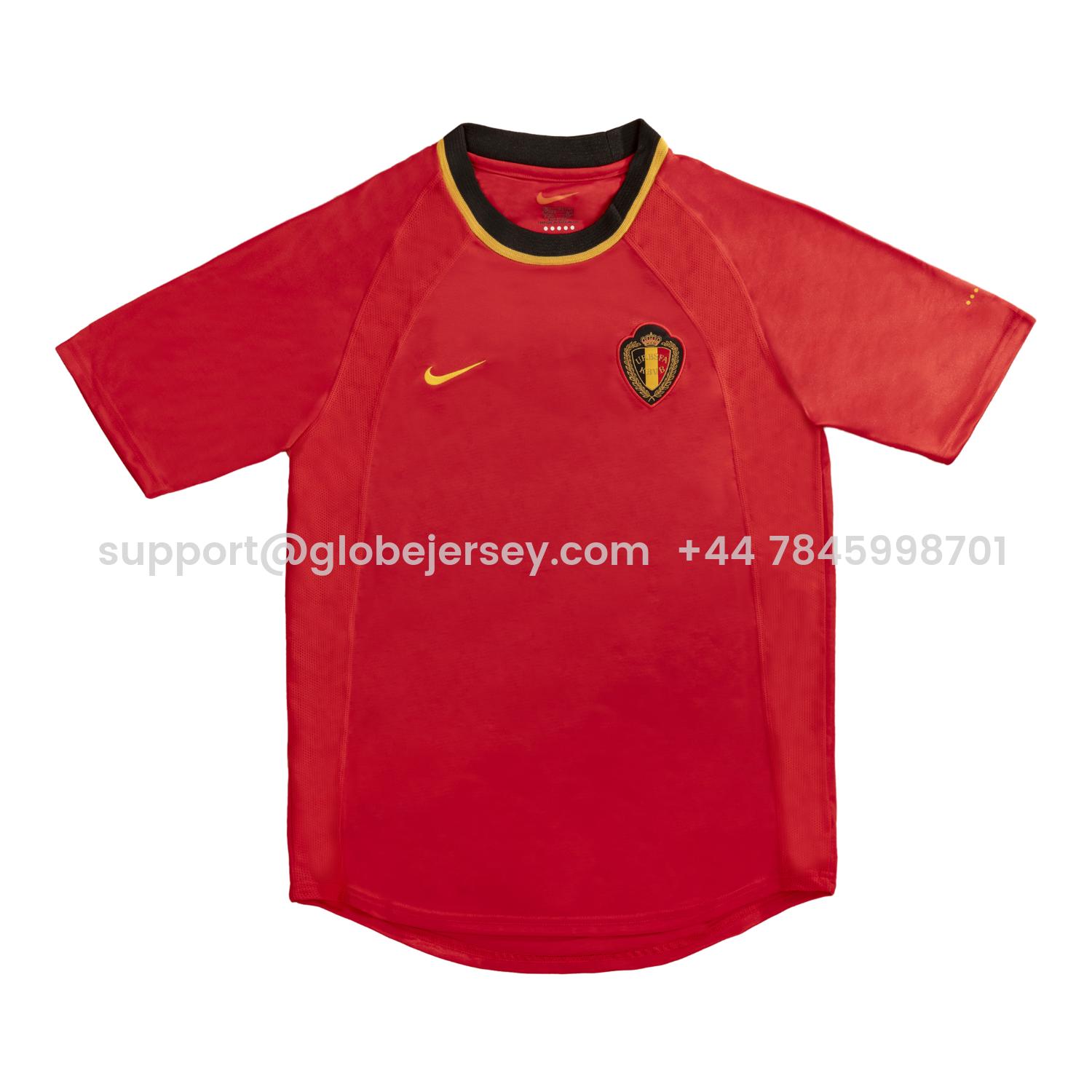 Retro Belgium 2000 Home Red Jersey