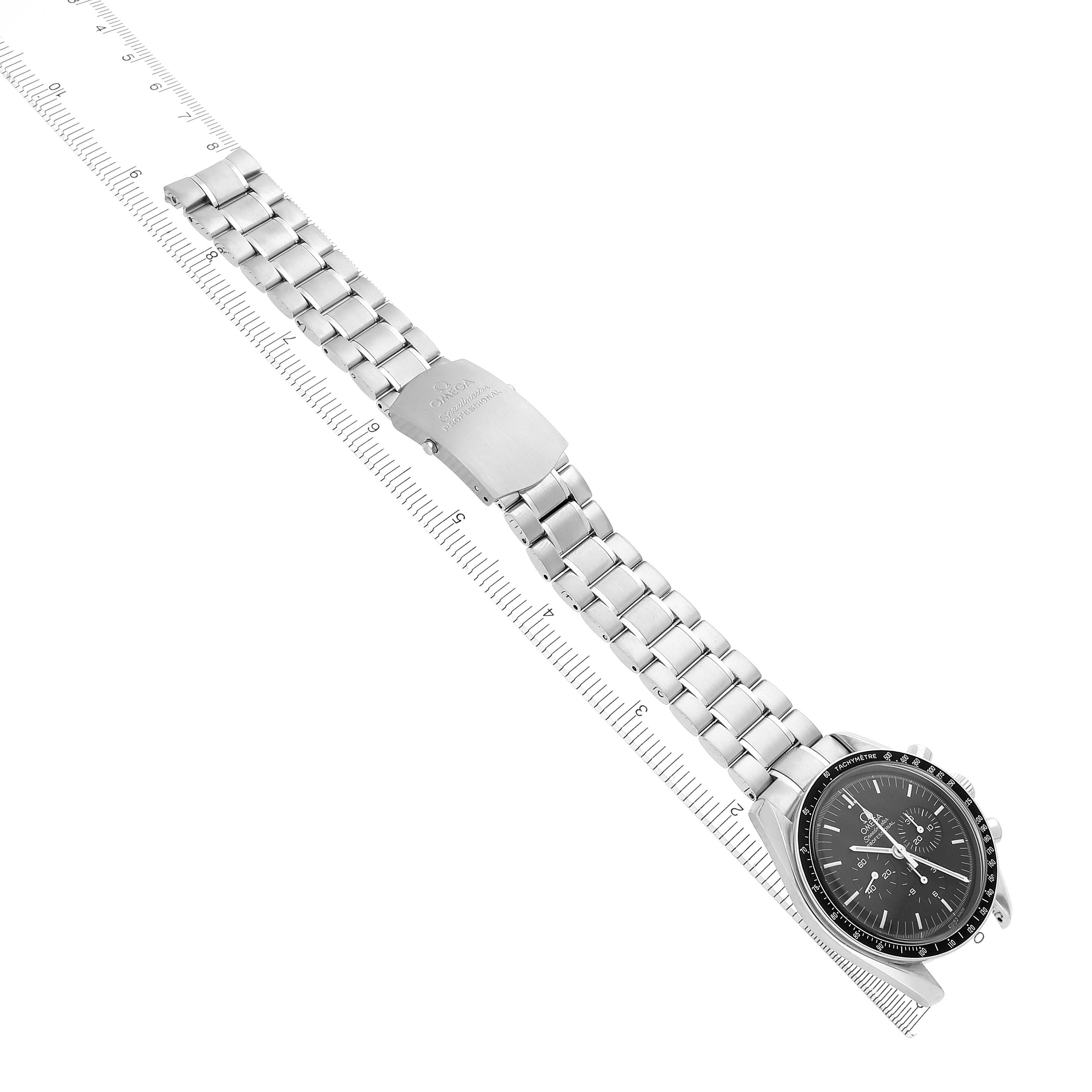 Omega Speedmaster Moonwatch Hesalite Steel Mens Watch 42.0 MM 3572.50.00