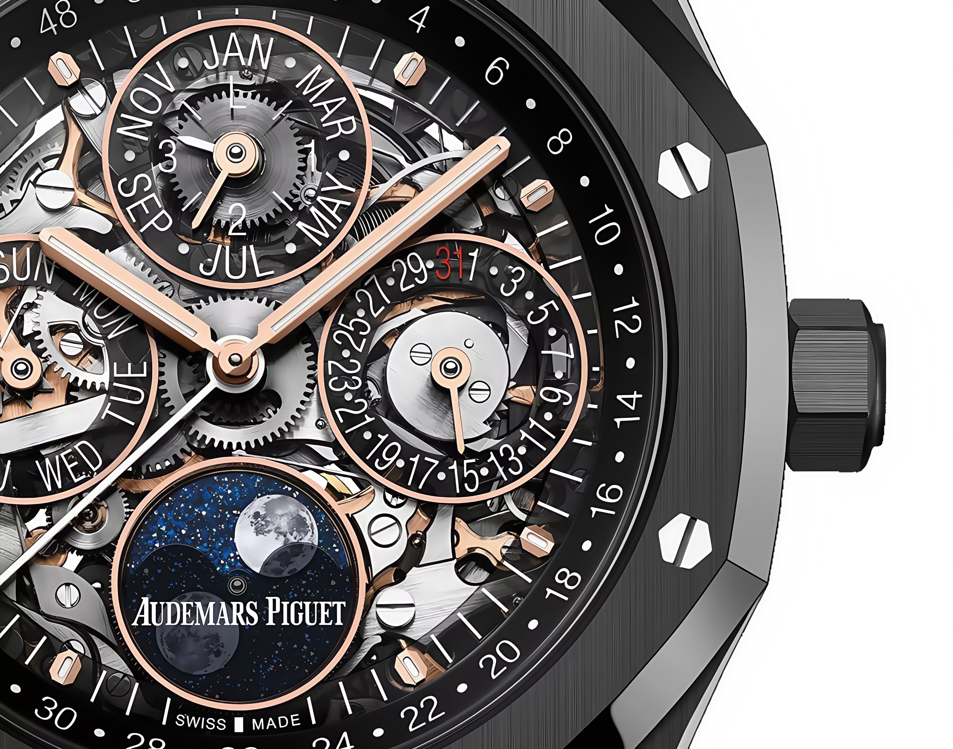 Royal Oak Perpetual Calendar Openworked