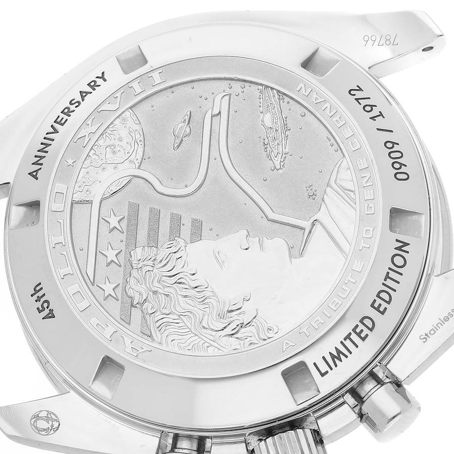 Omega Speedmaster Moonwatch Apollo 17 Limited Edition Steel Mens Watch 311.30.42.30.03.001
