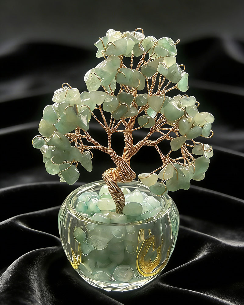 Green Aventurine Tree of Life: Attract Abundance, Boost Luck & Balance Heart Chakra