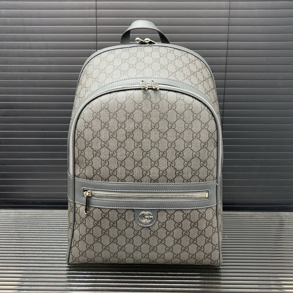 Gucci Ophidia Medium Backpack Grey 43cm 821938 Faefh 8793