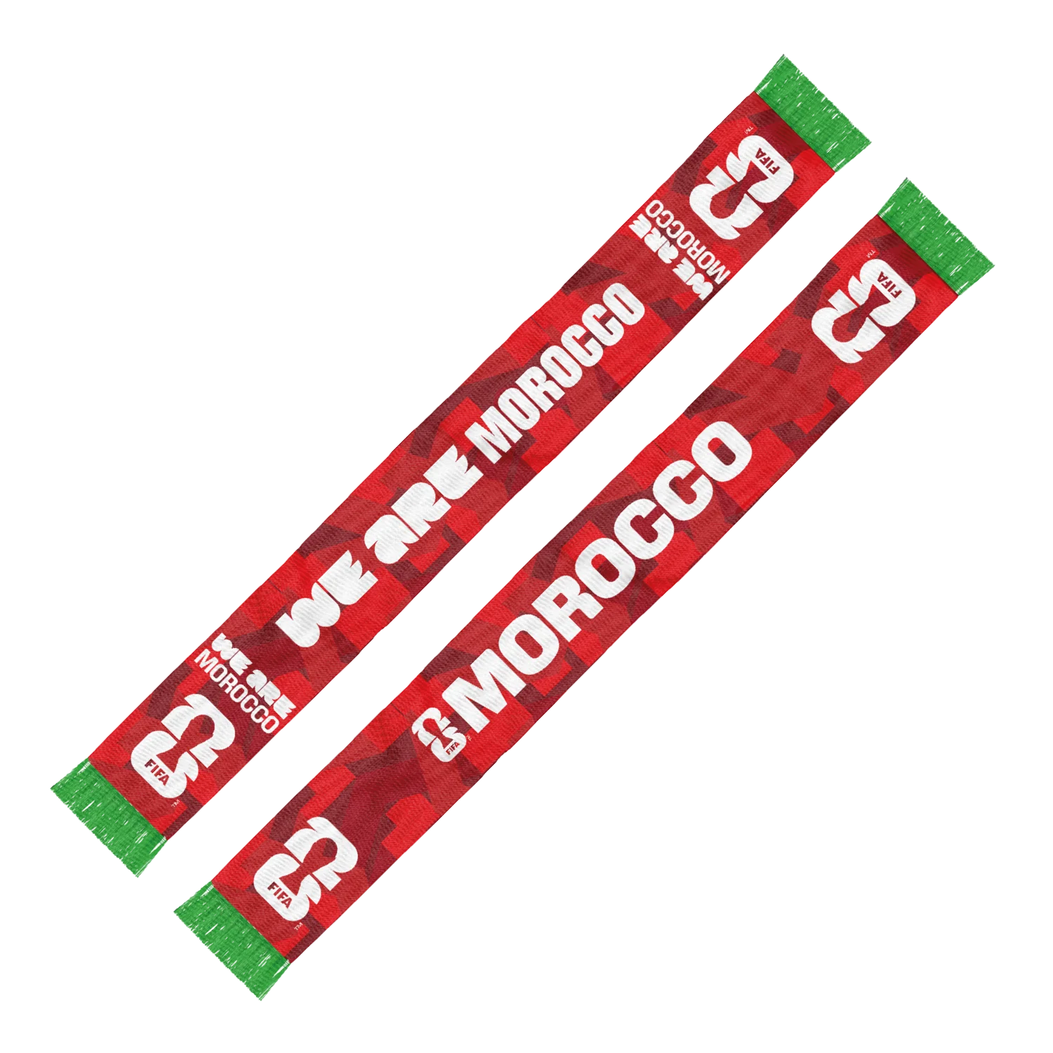 2026 World Cup We Are Morocco Scarf