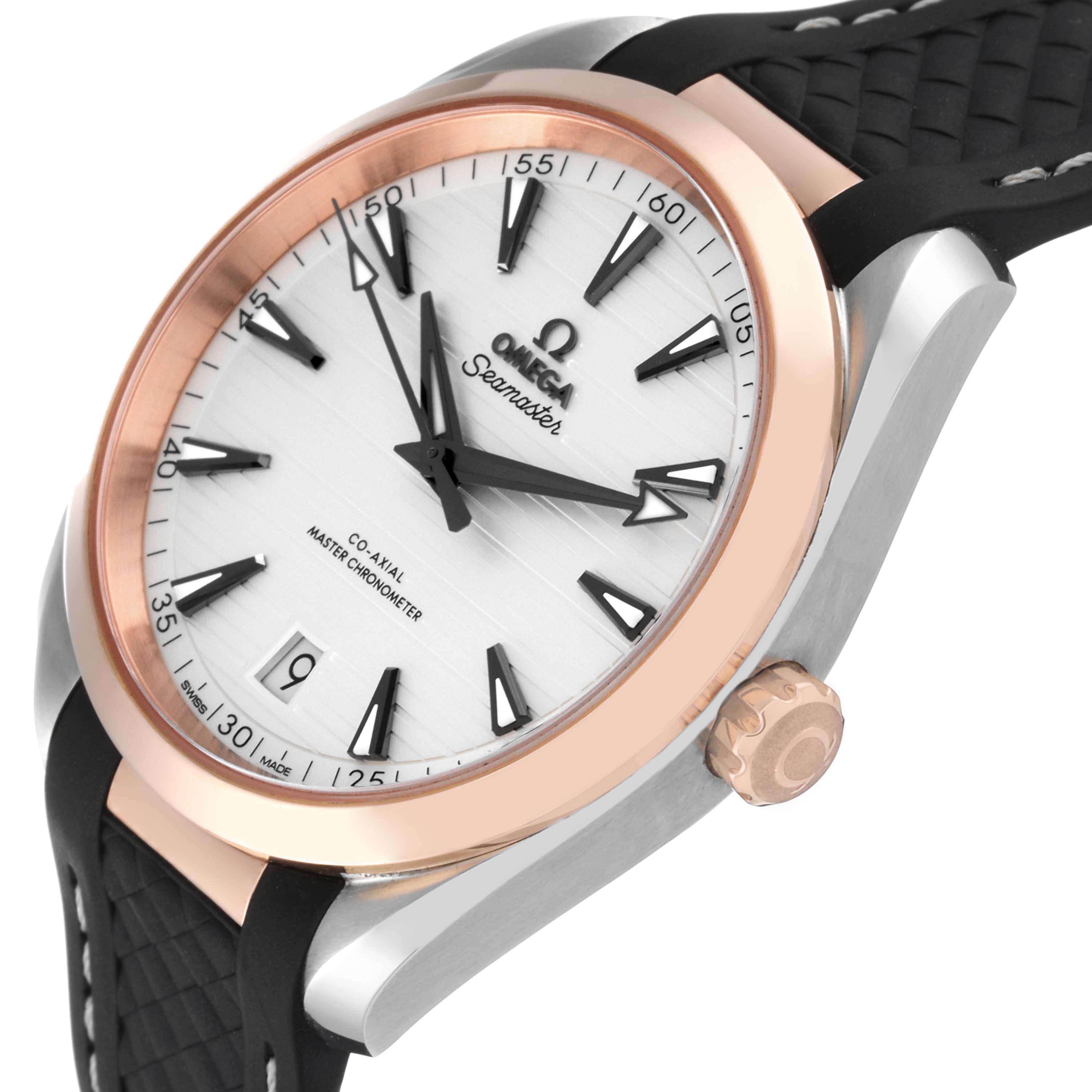 Omega Seamaster Aqua Terra Steel Rose Gold Watch 41.0 MM 220.22.41.21.02.001