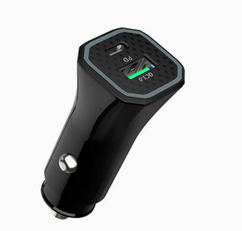 Dual Port PD & QC3.0 Fast Car Adapter
