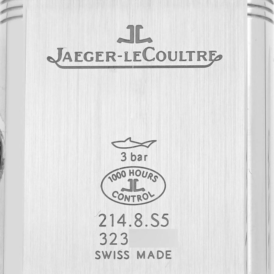 Jaeger LeCoultre Reverso Classic Steel Mens Watch 214.8.S5 Q3828420