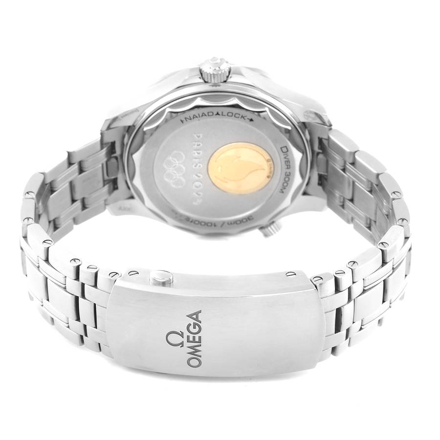 Omega Seamaster Paris 2024 Steel Yellow Gold Watch 522.21.42.20.04.001 Unworn