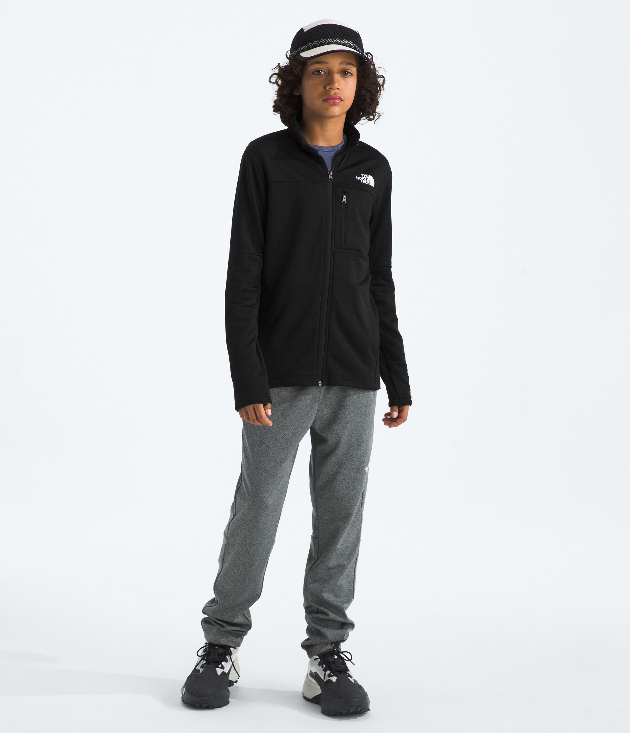 Boys’ &amp; Girls’ Hike Mid Layer Full-Zip