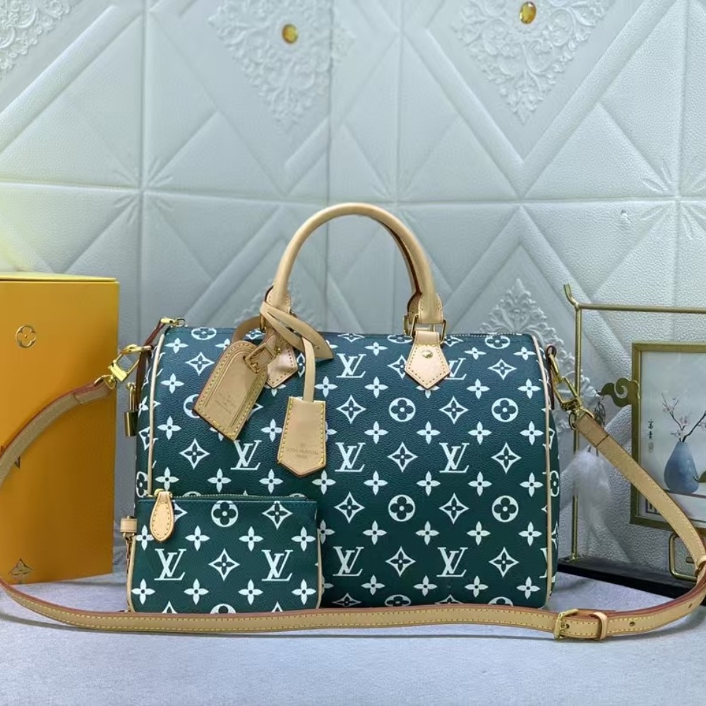 Louis Vuitton Speedy P9 Bandoulière 30 Green 30Cm M14077