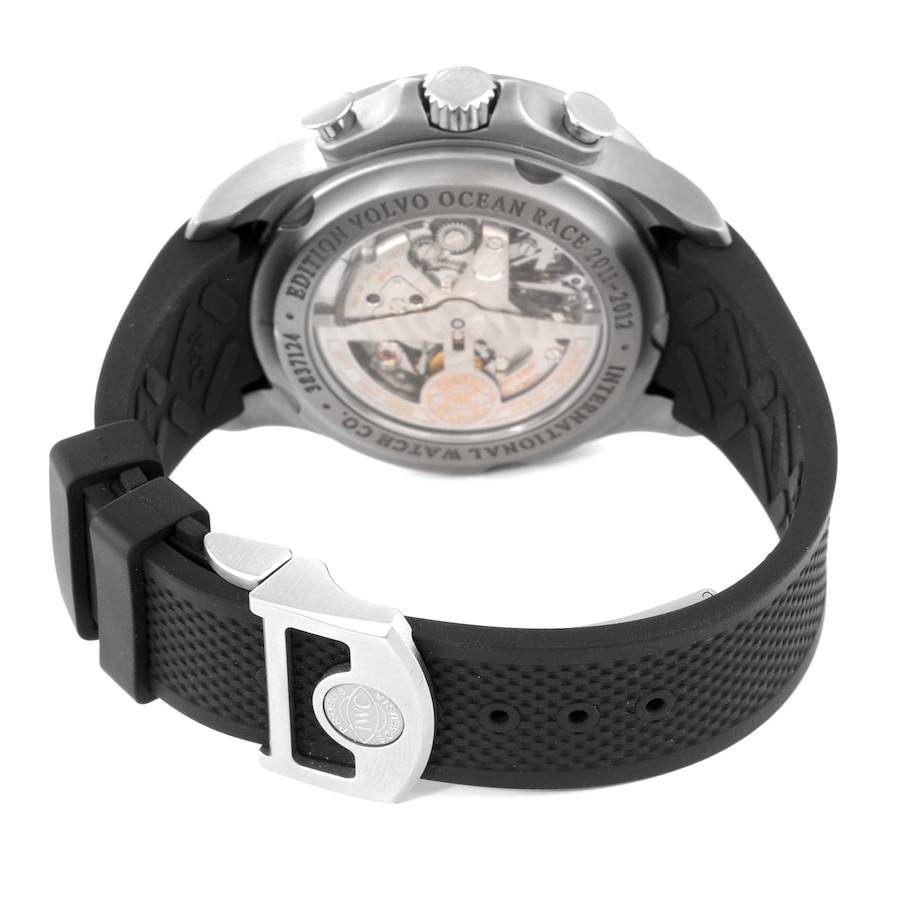 IWC Portuguese Yacht Club Chronograph Titanium Volvo Limited Edition Mens Watch IW390212