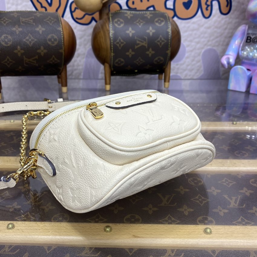 Replica Louis Vuitton Bumbag Mini White