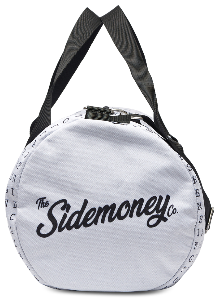 SIDEMONEY Word Search Duffel Bag