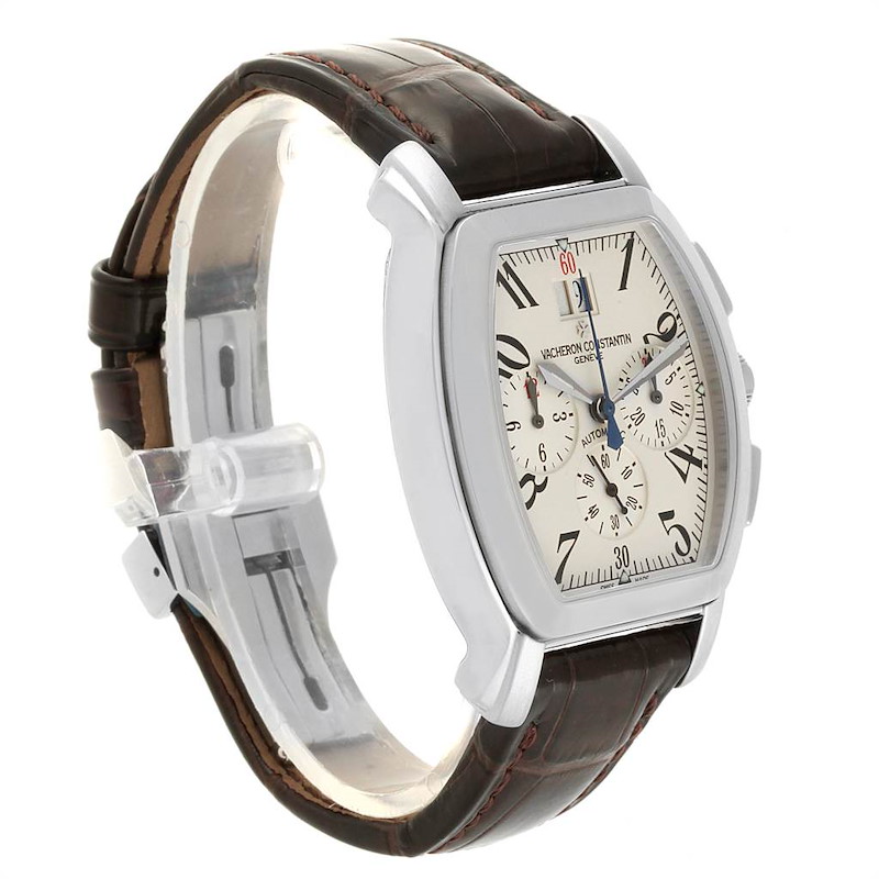Vacheron Constantin Royal Eagle Chronograph Silver Dial Mens Watch 49145