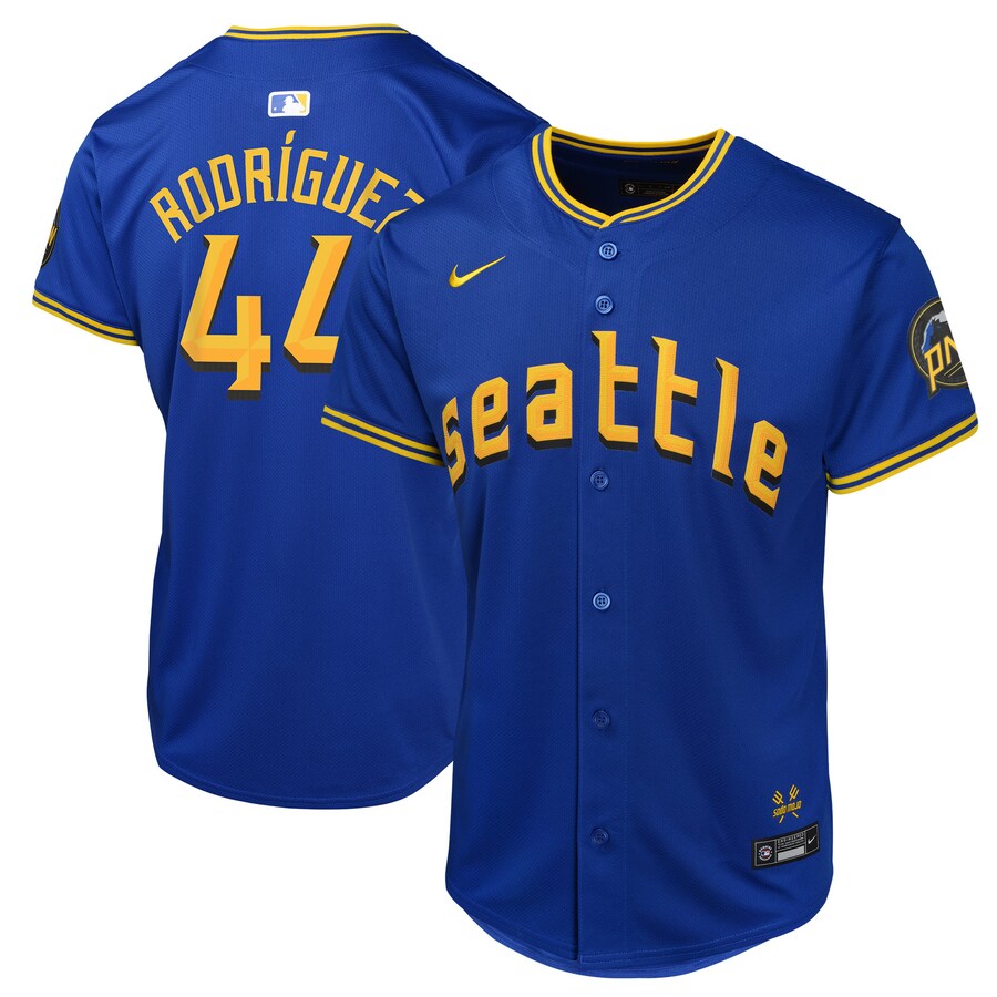 Julio Rodriguez Seattle Mariners Youth City Connect Limited Player Jersey Navy