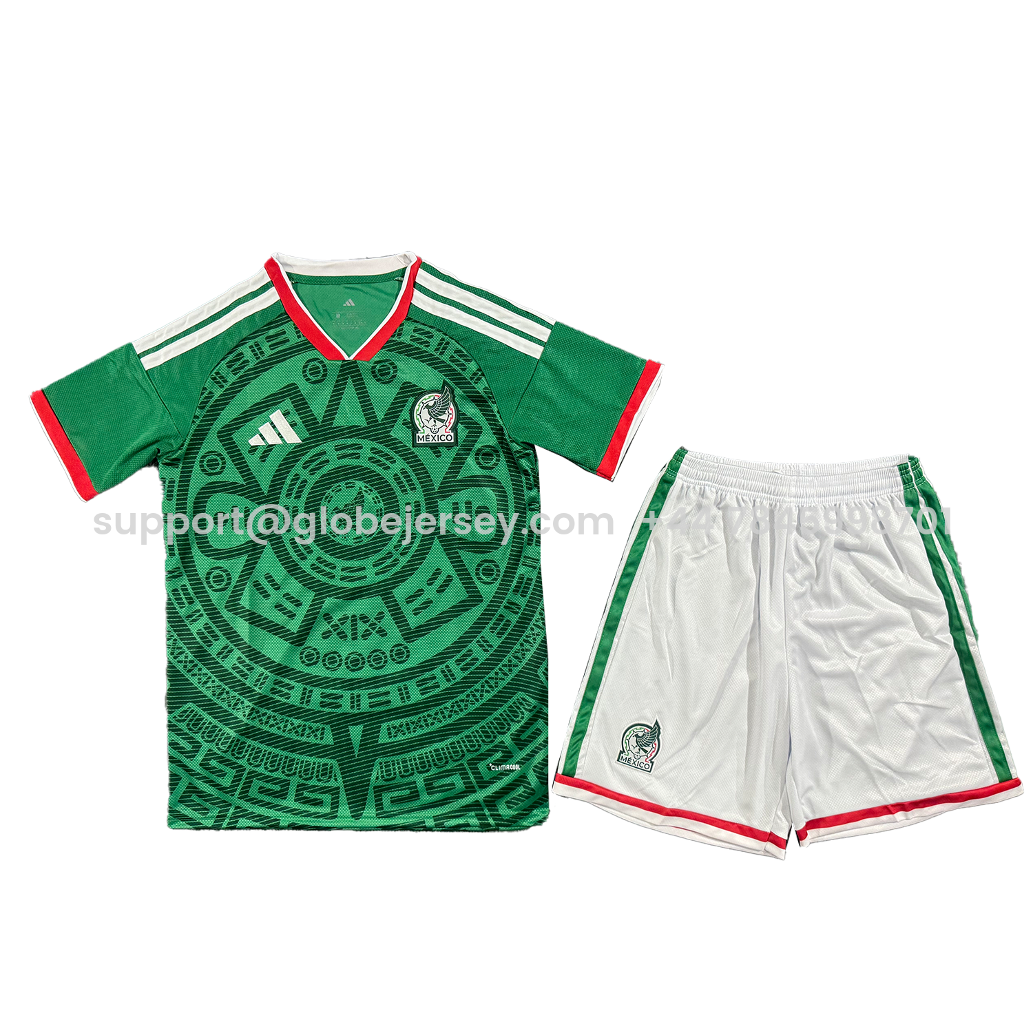 Mexico 2026 Home Men's Adult Jersey Set - Fans Version