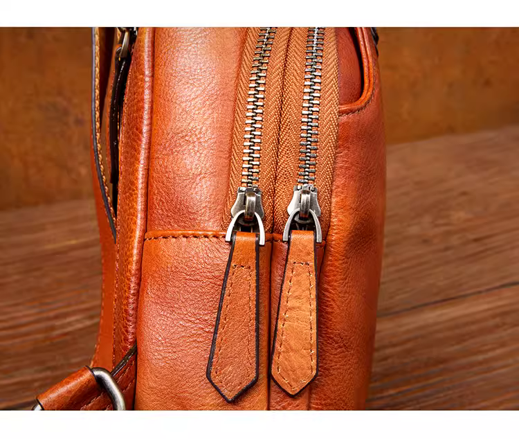Genuine leather casual bag